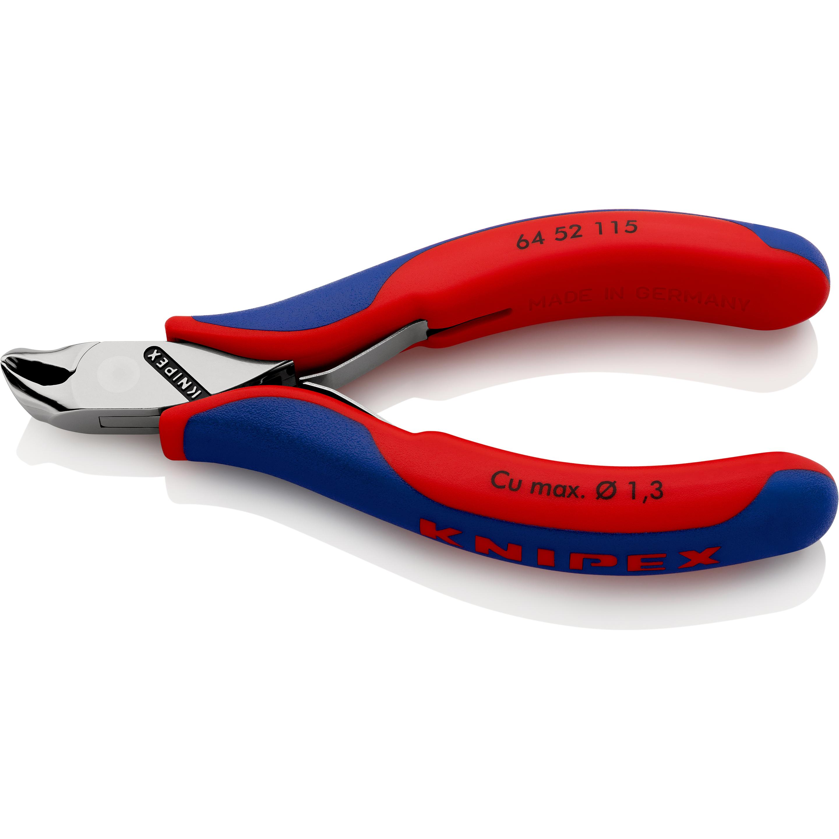 Thumbnail - Knipex, Bolzenschneider + Seitenschneider, Elektronik-Vornschneider (115 mm)