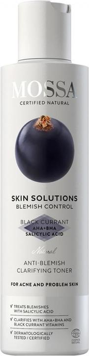 Immagine prodotto Mossa Skin Solutions Tonico chiarificatore anti-macchie Ribes nero 200ml (Tonico per il viso, 200 ml)
