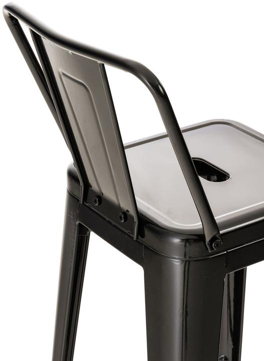 Image du produit CLP Tabouret de bar Mason, noir