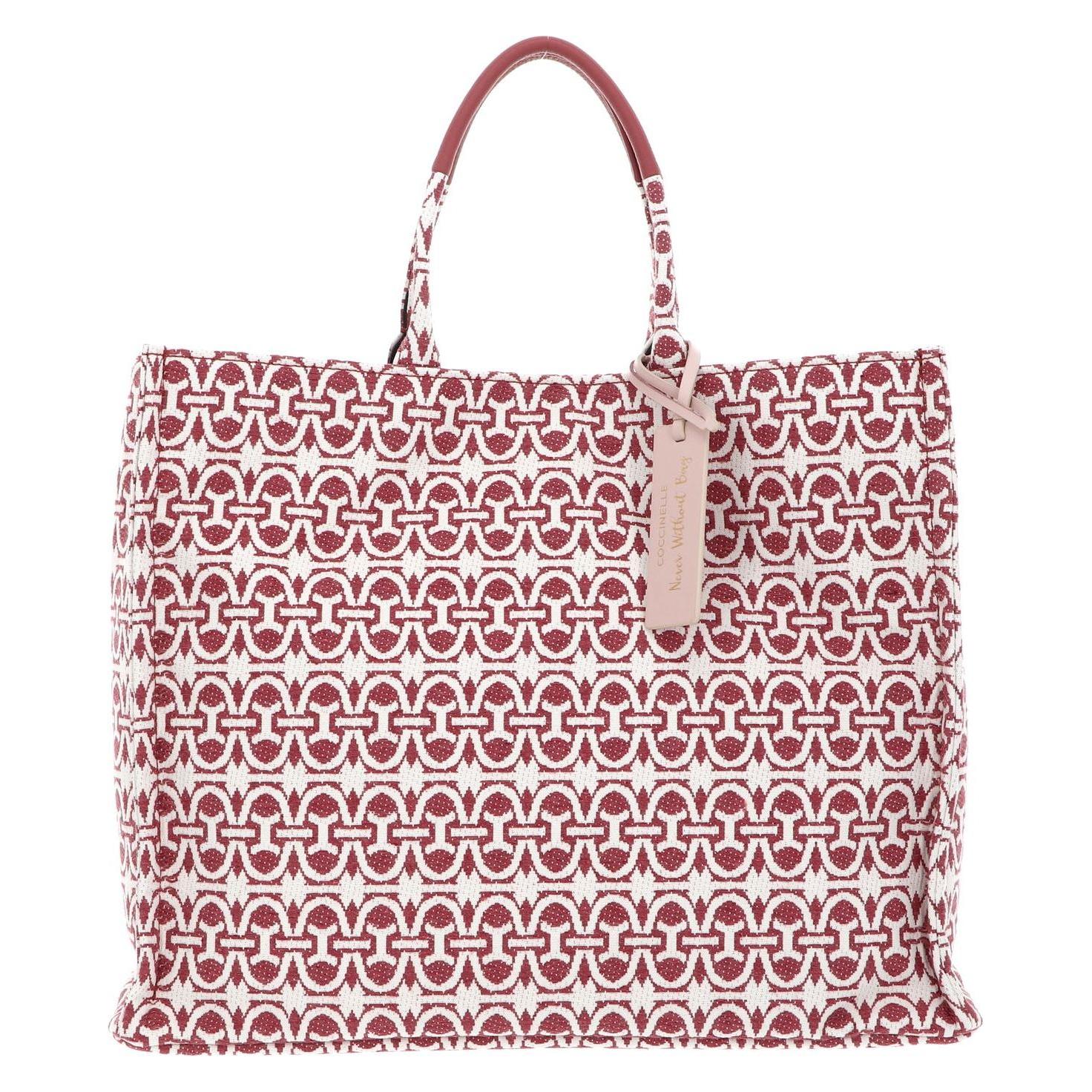 Coccinelle, Damen, Handtasche, Never Without Bag Jacquar Handbag