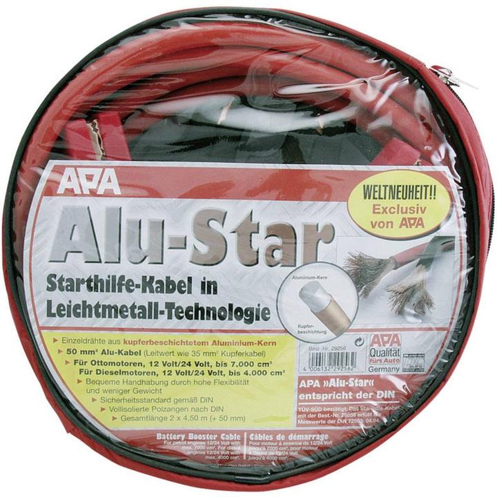 Image du produit APA Câbles de démarrage ALUSTAR