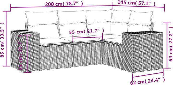 Immagine prodotto vidaXL Frederick