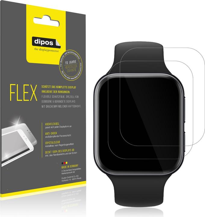 Produktbild Dipos Displayschutzfolie Full-Cover 3D (Oppo Watch 3)