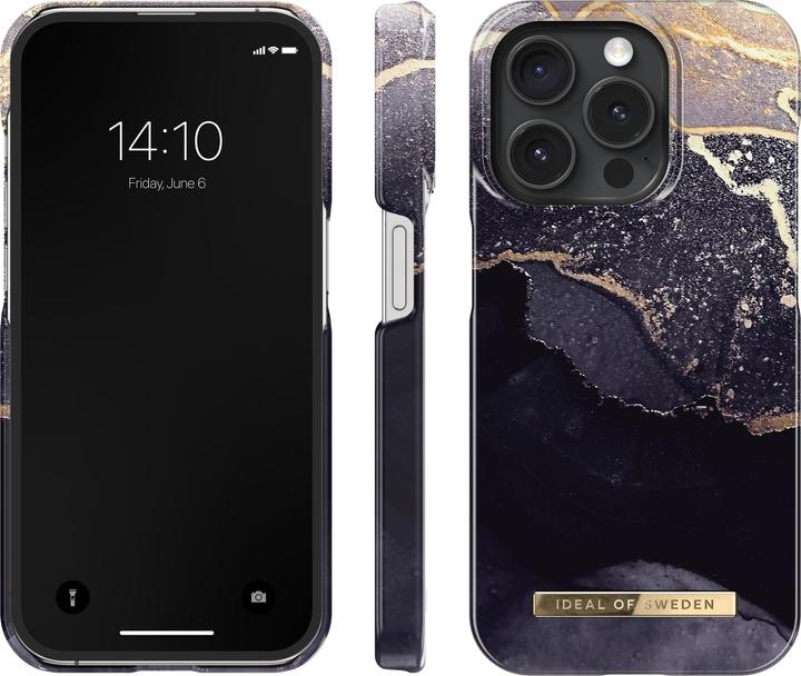 Actual product image iDeal Of Sweden Golden Twilight Marble (Apple iPhone 15 Pro)