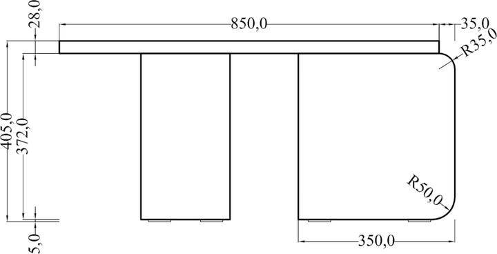 Produktbild Selsey Preffines (85 x 40.50 cm)