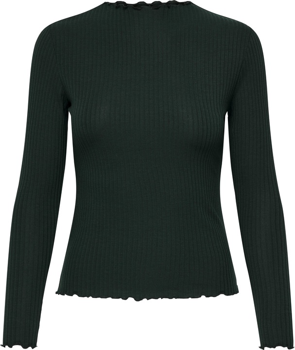 Only Stehkragen Oberteil mit langen Ärmeln Top (XS)