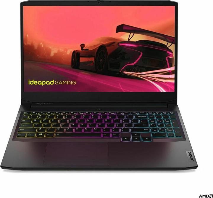 Actual product image Lenovo IdeaPad Gaming 3 15ACH6 (15.60", 512 GB, 16 GB, Eng. Int., AMD Ryzen 5 5500H)