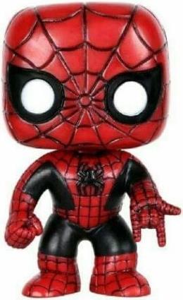 Actual product image Funko Marvel Comics: Spider-Man (Red Black Costume) Pop!