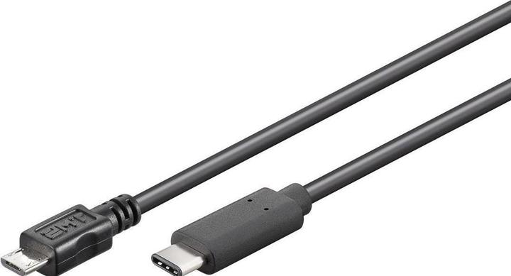 Image du produit PremiumCord ku31cb06bk Câble USB 3.2 Gen 1 (3.1 Gen 1) USB C Micro-USB B Noir (0.60 m, USB 3.2 Gen 1)