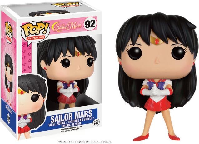 Actual product image Funko Sailor Moon: Sailor Mars Pop!
