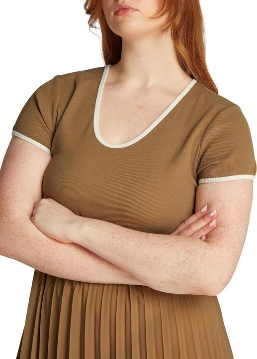 Productafbeelding Tommy Hilfiger Iconische Midi-Jurk met Ronde Hals und Flaggen-Detail (48)