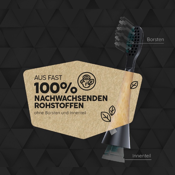 Produktbild happybrush Aufsteckbürsten (3 x)