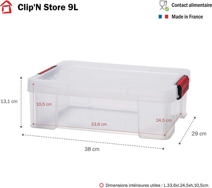 Actual product image Sundis 9L CLIP'N STORE (29 cm, 9 l, 1x)