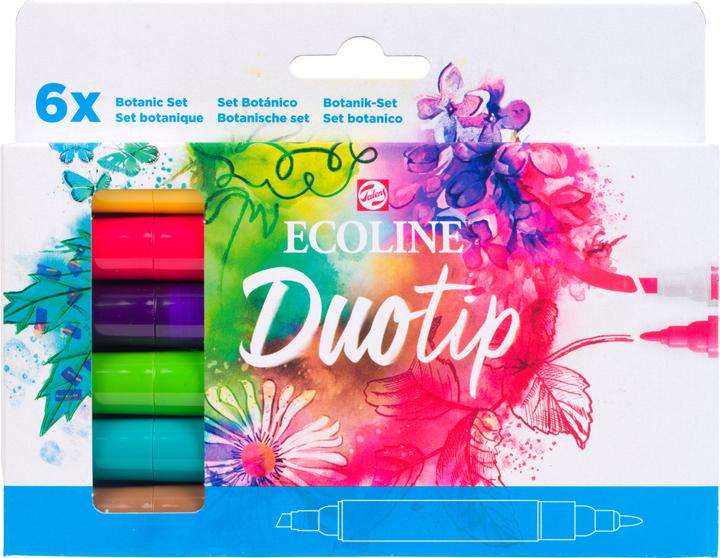 Produktbild Talens ECOLINE DUOTIP - Farbstifte Set (6x)