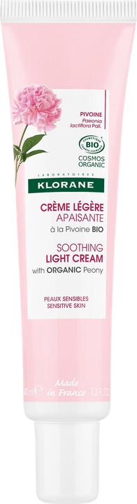 Produktbild Klorane Leichte, beruhigende Creme mit BIO-Pfingstrose (40 ml, Tagescreme)