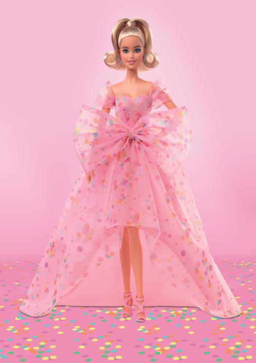 Actual product image Barbie Signature Birthday Wishes Doll and Outfits