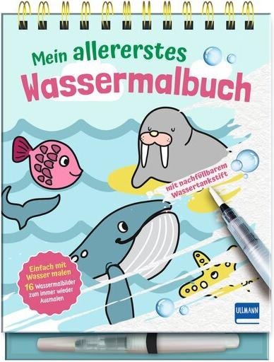 My very first water coloring book