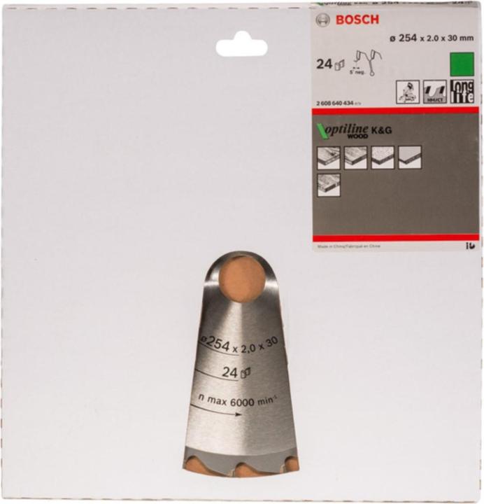 Immagine prodotto Bosch Professional Zubehör Lama circolare per legno PRO, 254 x 2 x 30 mm