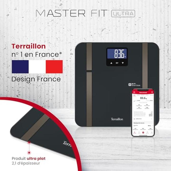 Produktbild Terraillon - Personenwaage Master Fit Ultra (180 kg)