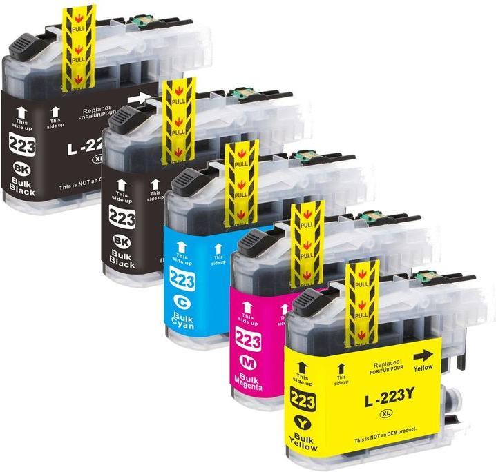 Actual product image Hermex Compatible Brother MFC-J480DW Cartridges (M, Y, C, FC)