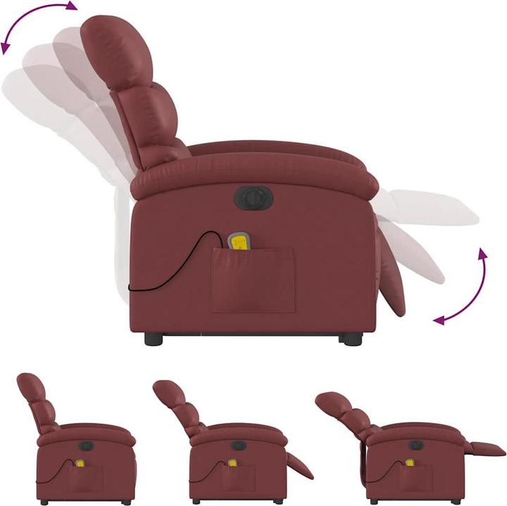 Image du produit vidaXL Massagesessel mit Aufstehhilfe