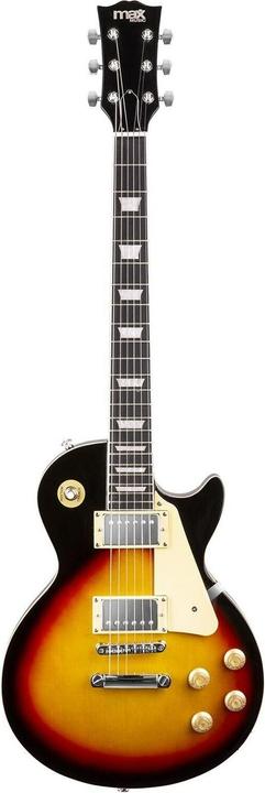 Image du produit Max Music Guitare électrique GigKit - Sunburst (Set de guitare électrique, Touche : Tilleul, Cou : Tilleul, Corps : Tilleul)