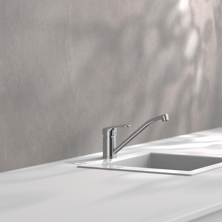 Image du produit Schütte Robinet Cuisine DANTE Robinet d'évier Chrome Pivotant 35550