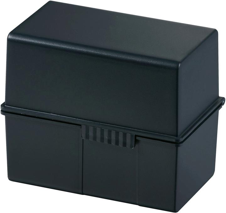 Han Karteibox Schwarz 976-K-13 max. Anzahl der Karten: 400 Karten DIN A6 quer