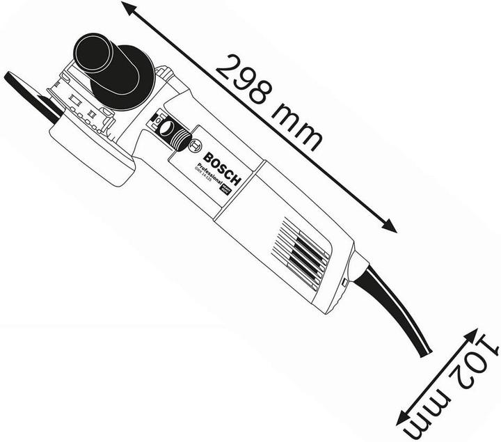 Produktbild Bosch Professional Winkelschleifer mit X-LOCK GWX 14-125 (125 mm)