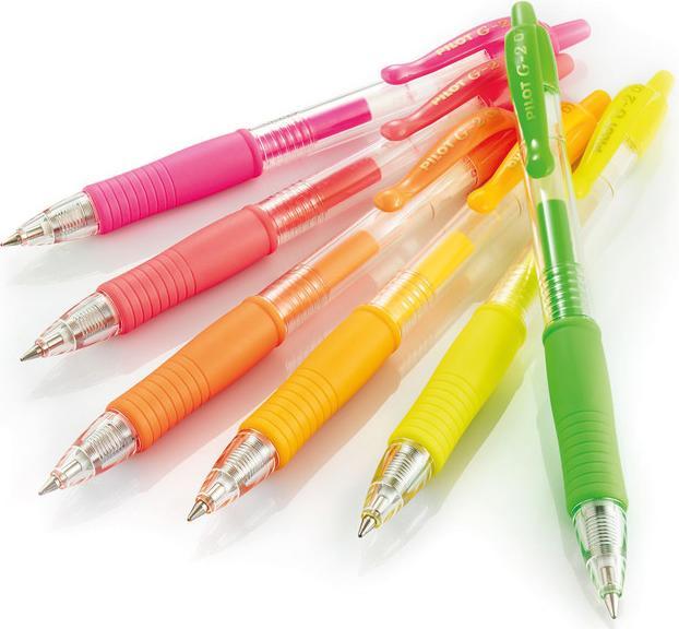 Actual product image Pilot G-2- NEON - Gel roller (Green)