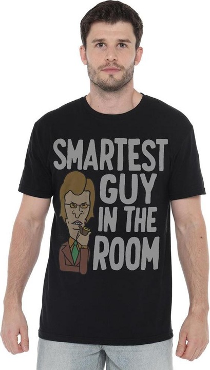 Actual product image Universal Textiles Mens Smartest Guy In The Room T-Shirt (XL)