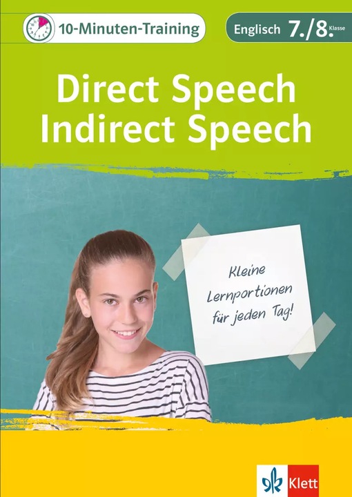 Immagine prodotto 10-Minuti-Training English Discorso diretto - Discorso indiretto 7°/8° anno. Piccolo gruppo di (Tedesco, 2018)