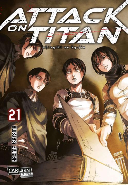Produktbild Attack on Titan 21 (Deutsch, Hajime Isayama, 2018)