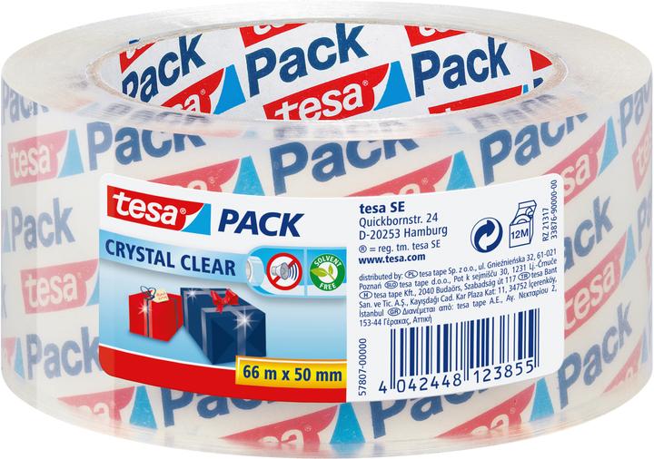 tesa tesapack PCV crystal clear (50 mm)