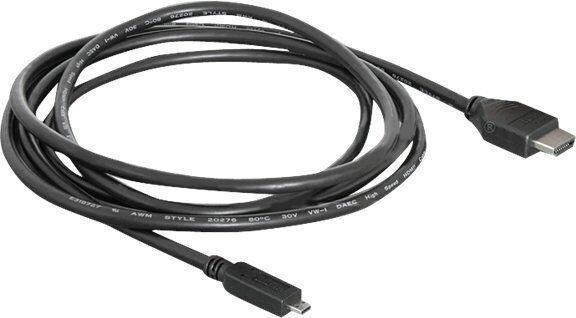 Actual product image Delock HDMI (Typ A) — micro HDMI (Typ D) (2 m)