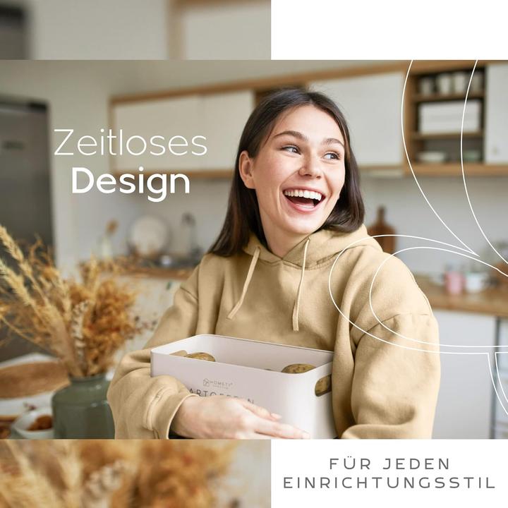 Actual product image Homety Potato, onion & garlic storage box set