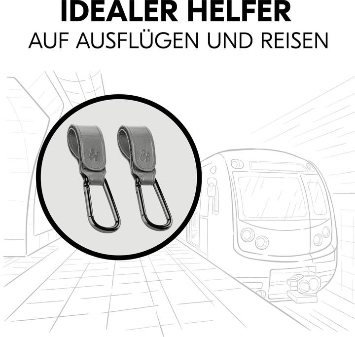 Actual product image Hauck Universal pushchair hook for carrycots / changing bags