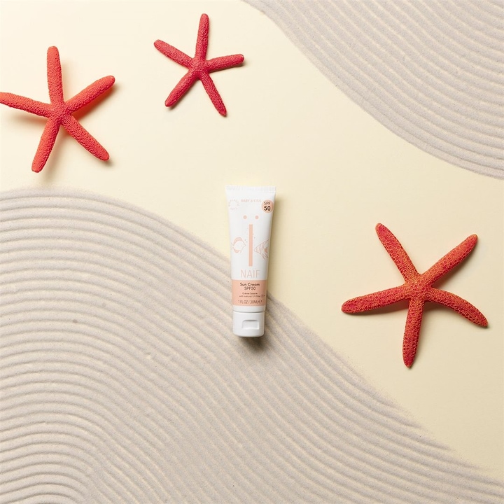 Immagine prodotto Naïf Crema solare per bambini e neonati SPF50 (Crema solare, SPF 50, 30 ml, 1 g)