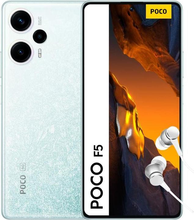 Xiaomi Poco F5 (256 GB, Weiss, 6.67", Dual SIM, 5G)
