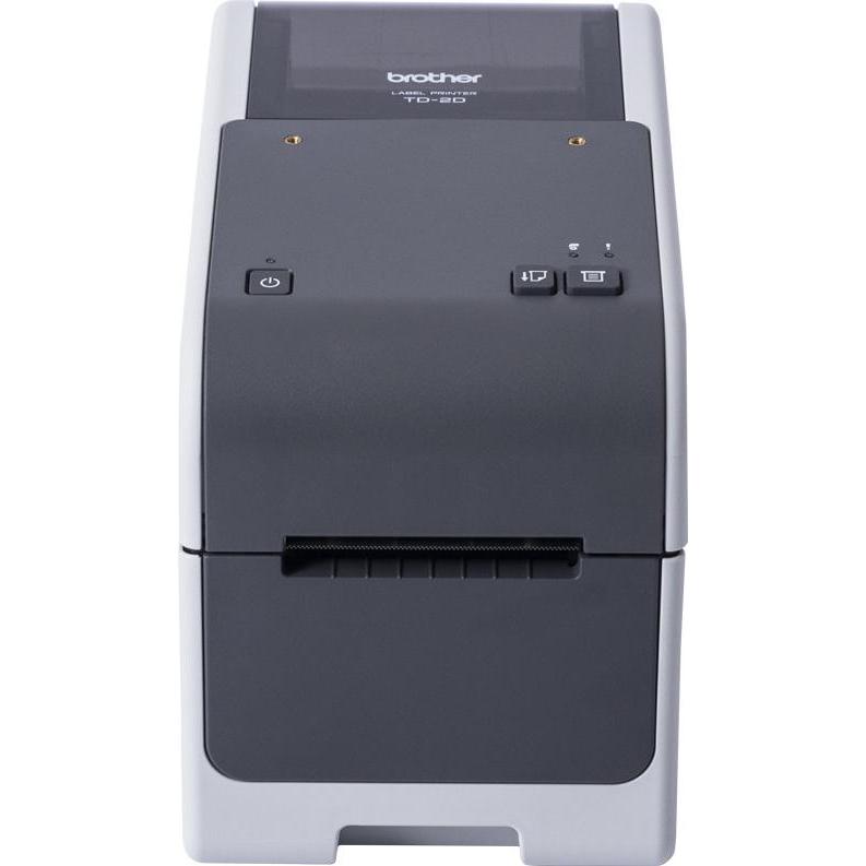 Brother TD-23XX (203 dpi), Etikettendrucker, Grau