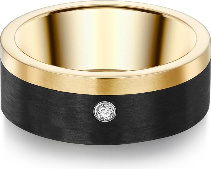 Produktbild Trilani Damen Edelstahl Zirkonia gelbgold - 7316 (54)