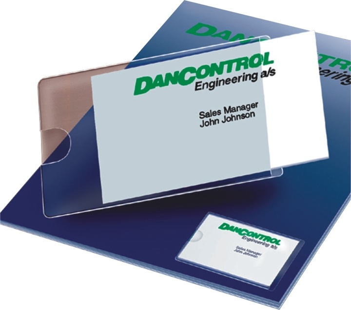 Actual product image Business card pockets 60x95mm (60 x 95 mm)