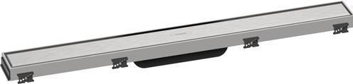 Actual product image hansgrohe HG shower channel RainDrain Match m height-adjustable Ra 700mm ES brushed (700 mm)