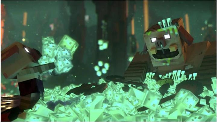 Productafbeelding Mojang Minecraft Legends DISC Deluxe Edition (Xbox serie X, DE)