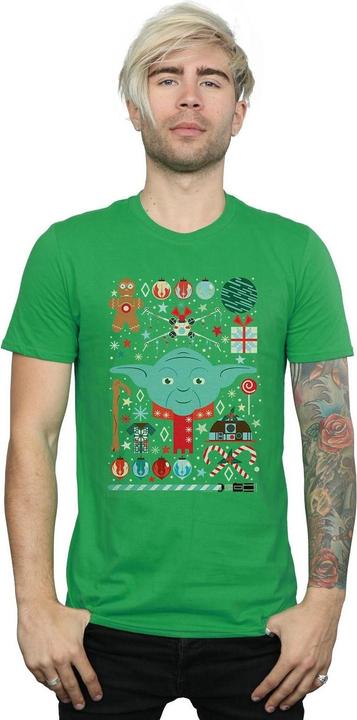 Produktbild Star Wars Yoda Christmas TShirt (S)