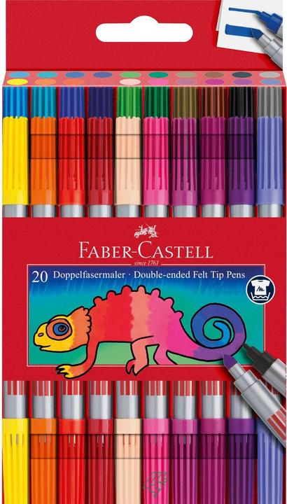 Actual product image Faber-Castell Double-fibre pens (20 x)