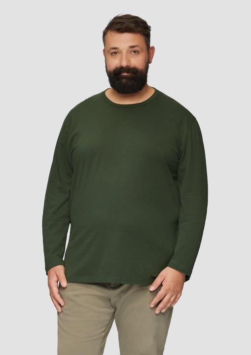 Produktbild S.Oliver T-Shirt Softes Langarmshirt aus Baumwolljersey (3XL)