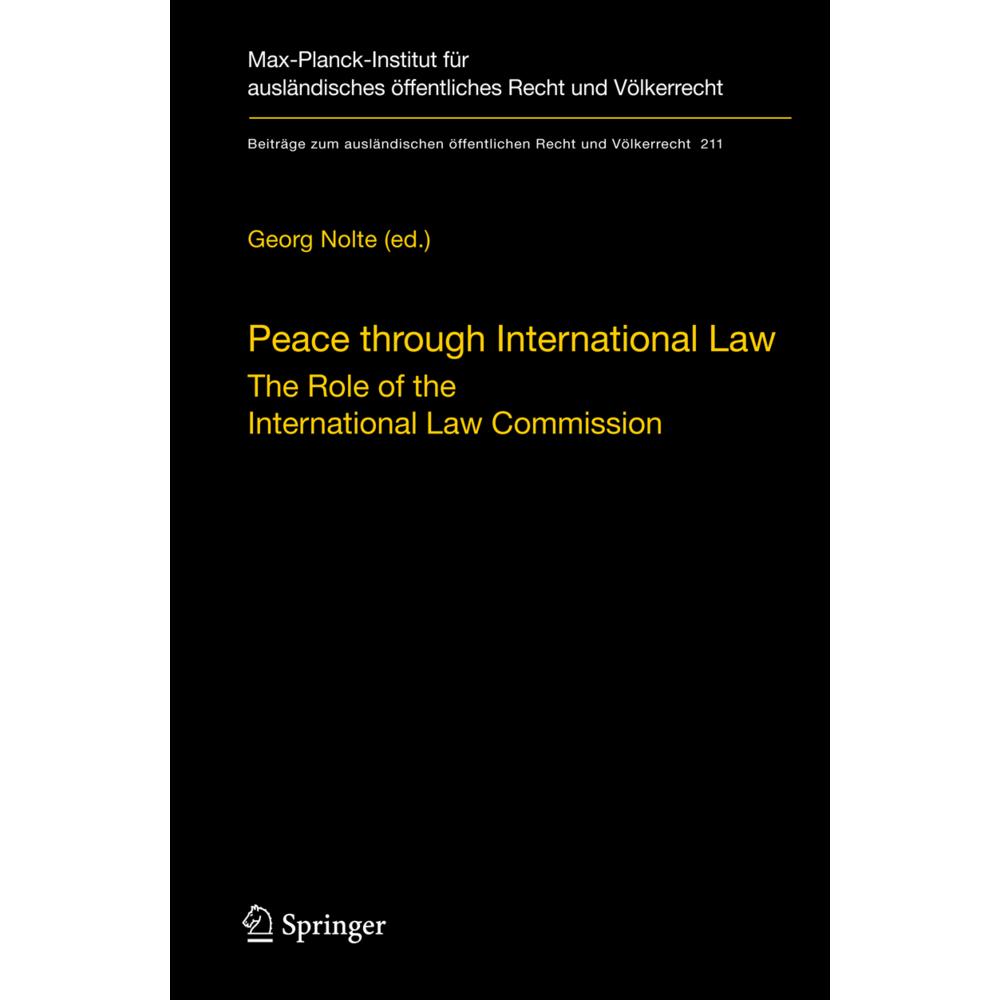 Peace through International Law, Fachbücher von Georg Nolte