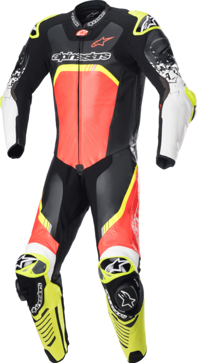 black fluo red fluo yellow