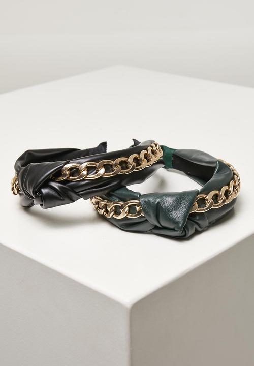 Image du produit Urban Classics Alice Band With Chain 2-Pack